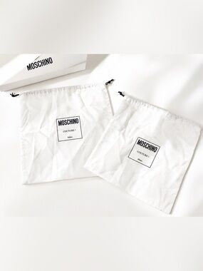 Moschino Couture Original Dust Bags, Set of 2